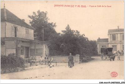 CAR-AAAP1-10-0040 - Jessains - Platz Und Café Der Bahnhof