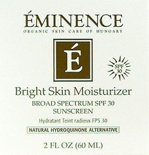 Eminence Bright Skin Moisturizer Spf 30 2oz 60ml Pigmentations Brand New Sale