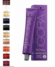 Schwarzkopf IGORA Royal FASHION LIGHTS Perm. Hair Color Pay One Shipping Price