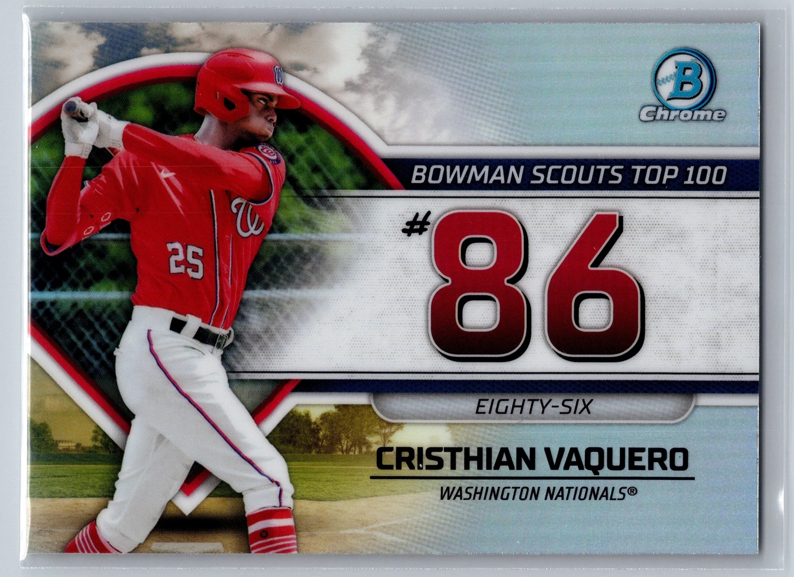 Cristhian Vaquero trading card