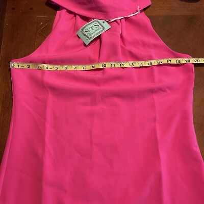 Sail to Sable Women's Dress Medium Hot Pink Stretch Sleeveless Shift | eBay Sail to Sable Women's Dress Medium Hot Pink Stretch Sleeveless Shift | eBay
