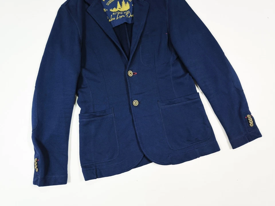 Chaqueta Blazer Napapijri Azul Mezcla Algodón Talla M Foto 3 de 4