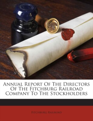 Railroad - Annual Report Of The Directors Of The   Company To The Stoc - X555z