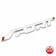 Universal SPORT Tailgate Liftgate Adhesive Nameplate Badge Logo Emblem Limited