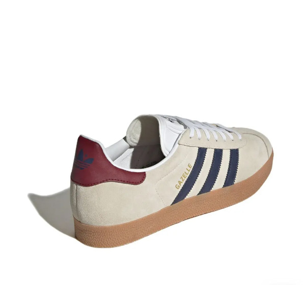Size 7 - adidas Gazelle Indoor Off White Dark Blue Gum for