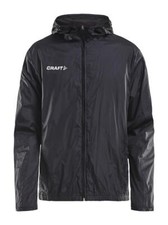 Craft Windjacke Junior schwarz Fussball Sport Ausflug Spaziergang Meer