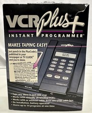 Vintage Gemstar VCR PLUS  Instant Programmer REMOTE CONTROL