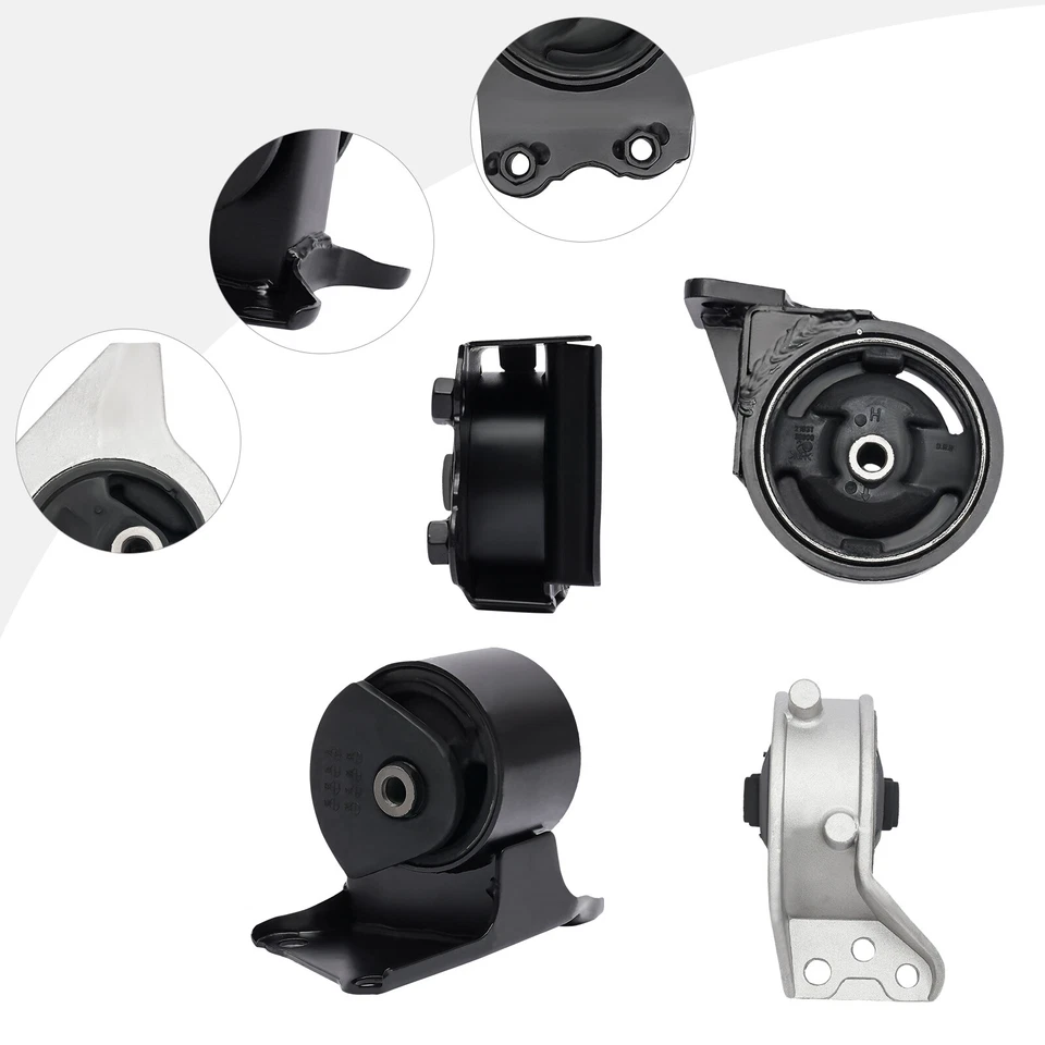 Motor Hyundai Sonata 2002-2004 2005 2,4 L y montaje de transmisión 4 piezas para automático Foto 3 de 4