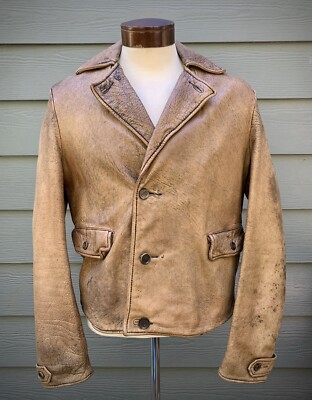 Levis Vintage Clothing LVC 1930's Rushmore Leather Aviator
