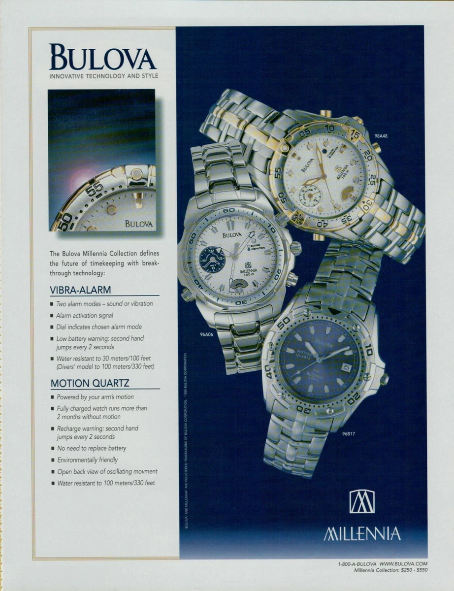Bulova millennia watch new arrivals