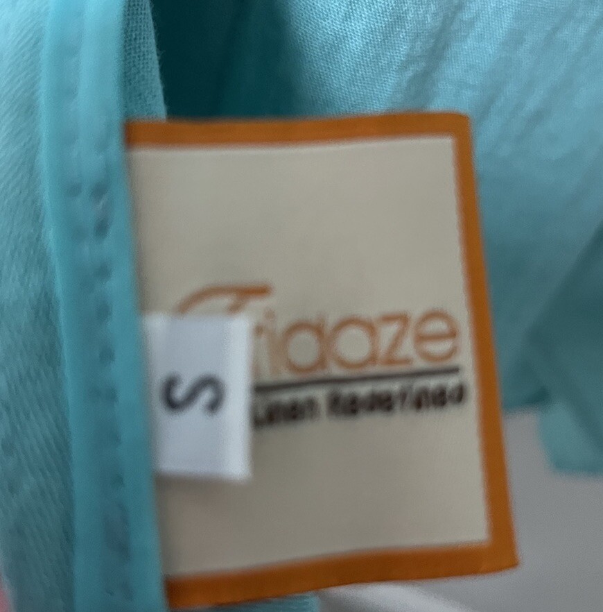 Fridaze Button Down Top Linen Redefined Whimsy Be… - image 7