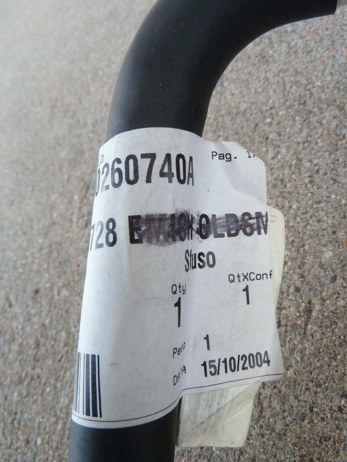NEW Lamborghini Gallardo Air Conditioning HVAC Low Pressure Line Drier Hose Pipe