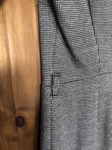 Black and white dogtooth stretchy dress, 14 F&F - Picture 4 of 12