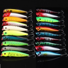 20pcs Popper Fishing Lures Hard Bait Top Wate...
