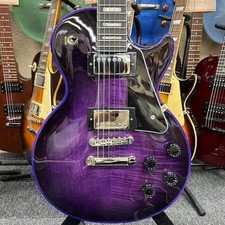 Epiphone Les Paul Custom Electric Guitar Purple Untested