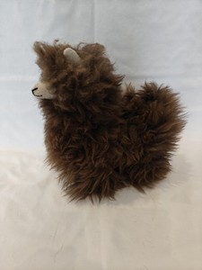 GENUINE REAL ALPACE FUR LLAMA PLUSH STUFFED TOY
