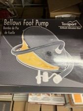 Brand New - Texsport Deluxe High Volume Bellows Foot Air Pump - Inflatable