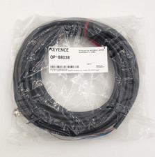 New KEYENCE OP-88038 Power I/O Cable 10m Right Angle OP88038 - 60 Day Warranty