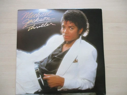 Michael Jackson Thriller  VINYL ALBUM UK 1st Pressing MISPRINT SLEEVE EPC85930