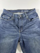 George Pants Mens 29x30 Blue Denim Jeans Bootcut Cotton Blend Stretch