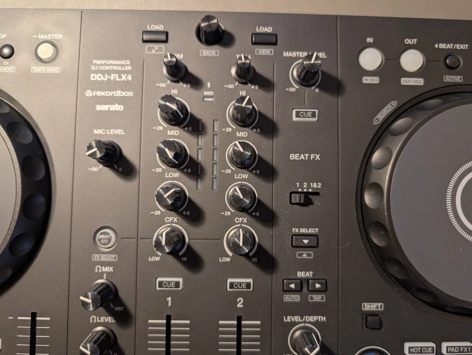 Pioneer DDJ-FLX4 DJ-Controller schwarz neuwertig in OVP + Rechnung / Garantie - Bild 4 von 4
