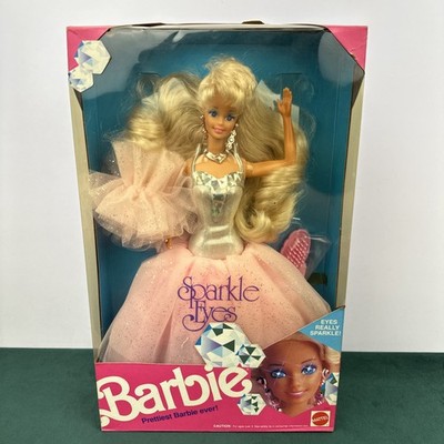 Barbie Sparkle Eyes Doll Prettiest Barbie Ever! 1991 Mattel 2482