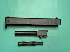 USED OEM FACTORY GLOCK 19 GEN 4 COMPLETE SLIDE BARREL GUIDE ROD SPRING 9MM BLACK