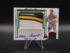2023 Leaf Trinity Patch Autographs Holo Green #PAMA1 Mark Armstrong SP/20!