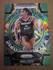 2025 Prizm Wnba - Angel Reese #9 - Kaleidoscopic Green Prizm