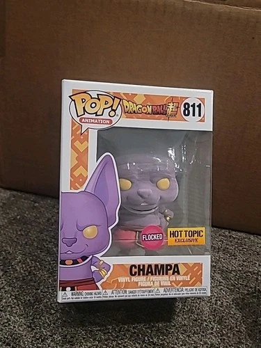 Funko POP! DragonBall Super 811 Champa Flocked Hot Topic Exclusive w/Protector