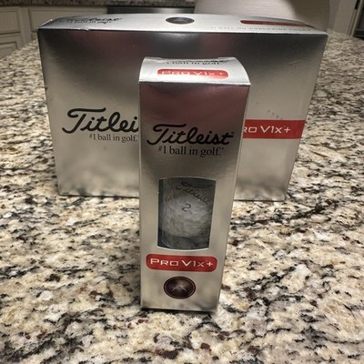 Titleist Pro V1x + RIGHT PLUS Golf Ball Tour Only CPO Prototype Not Retail Rare