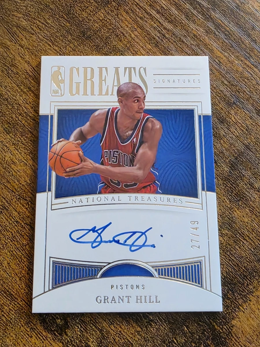 n*3様 Grant Hill Panini Donruss Auto　グラント Panini Grant Hill Basketball Original Autographed Sports Trading