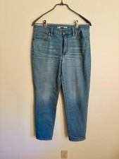 Lands End Womens Size 10 Light Denim Wash Blue Jeans Stretch Casual Everyday JB1