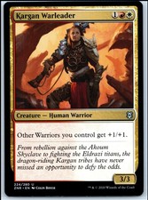 Magic the Gathering - Kargan Warleader [ZNR - 224] - NM/Uncommon
