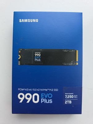 Samsung 990 EVO Plus NVMe M.2 Interne SSD - 2TB (MZ-V9S2T0BW)