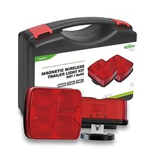 Wireless Trailer Lights Kit for Towing Truck, Rechargeable LED Tow Light with