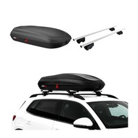 Carbonlook Dachbox 320L + DachträGer Mercedes C Klasse S205 2014-2021 Silber