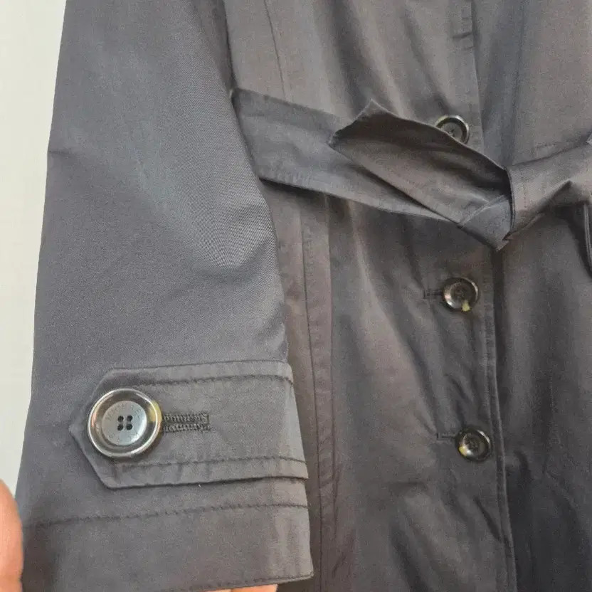 Michael Kors Women's Black Trench Coat thumbnail 5