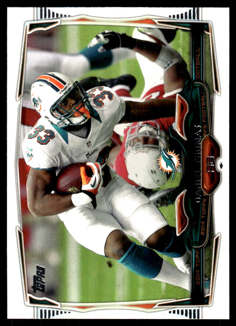Daniel Thomas 2013 Topps #276 Miami Dolphins NFL READ FREE SHIPPING AutographDen