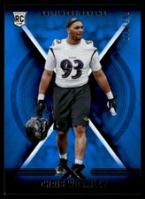 2017 Panini XR Chris Wormley Rookie 170/199 Baltimore Ravens #158