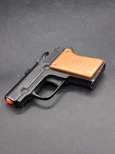 Vintage Zee Toys "Police 45" Toy Mini Diecast Metal Cap Gun Hong Kong Works