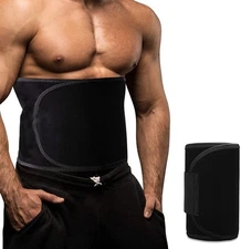 Sauna Waist Trainer Quick Weight Loss Trimmer Kit Waste Cincher Slim Fitness