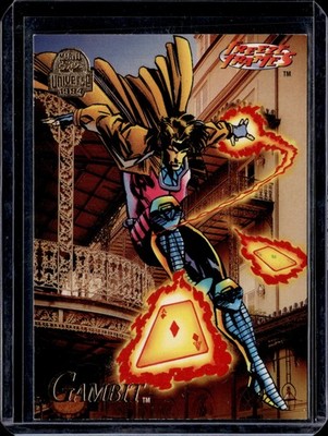 1994 Fleer Marvel Universe #5 Gambit FF