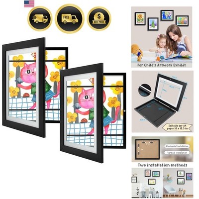 10x12.5 Kids Art Frames, Front-Opening Picture Frame Great for Kids Drawings,...