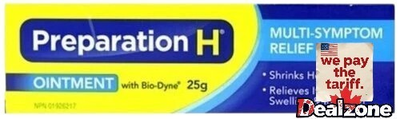 #ad #ad Preparation H Ointment With Bio Dyne 25g .88oz Canadian Formula Prep H $12.47
