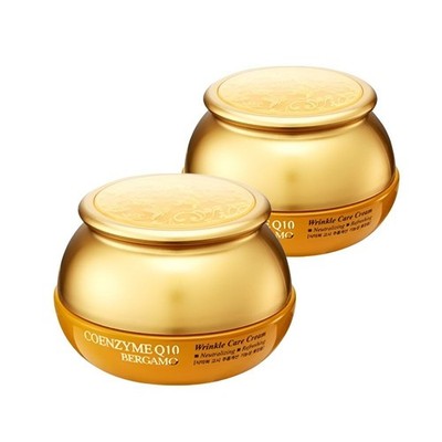 Bergamo Coenzyme Q10 Cream 50g x 2 Pack Anti Aging Wrinkle Elasticity Face