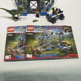 LEGO Jurassic World: Raptor Rampage (75920) Minifigs & Instructions