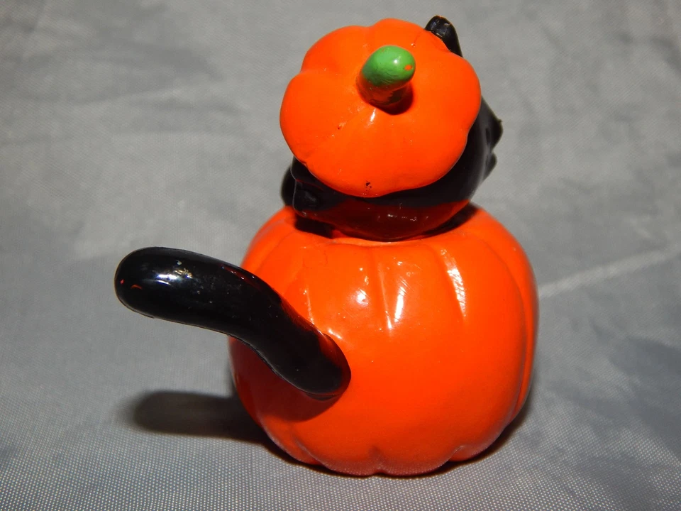 FELIX El Gato Halloween Calabaza Figura De Colección 1989 Juguete Jackolantern Foto 4 de 4