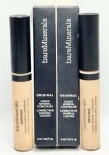 BareMinerals Original Liquid Mineral Concealer ~ FAIR 1N ~ 0.20 oz. (2 Pack)