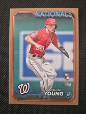2024 Topps Series Two- Jacob Young #397 0595/2024. Washington Nationals